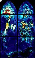 Stained glass windows at St Stephen's church